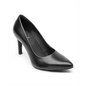 NEW FLEXI women's leather dress heels in black